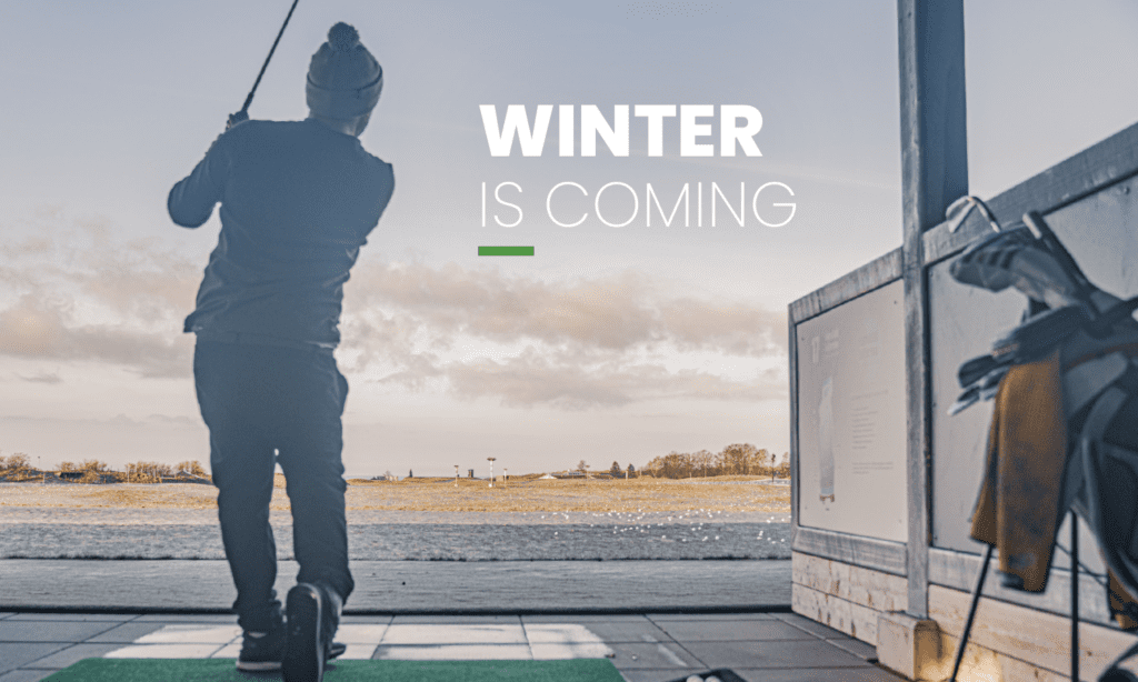 Winter is coming golf range preparations